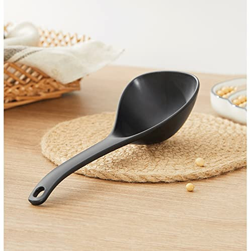 China Soup Spoons Spoons Perfect For Chinese Wonton, Japanese Ramen, Soba, Udon Vietnamese Pho. Authentic Spoon For Eating Asian Rice, Noodle And Curry Dishes.Deep Oval Hook Design Versatile spoon