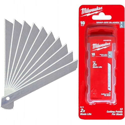 Milwaukee Tailor's Blades 9mm Thick (Pack of 10) 4932480106