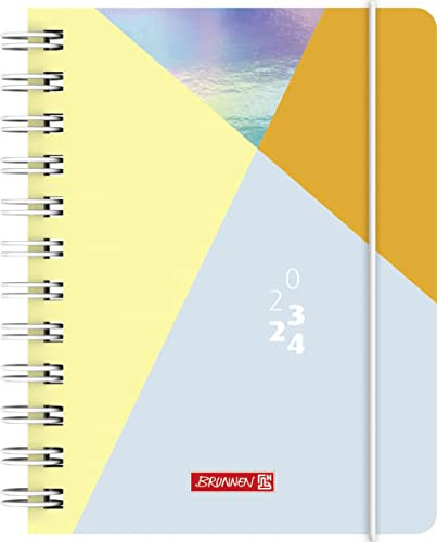 BRUNNEN Schülerkalender „Intoxicate“ 2023/2024 1 Seite = 1 Tag A6 mehrfarbig