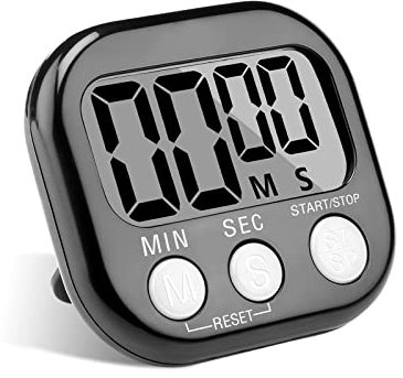 Klein Time Timer, Timer Digital mit Magnetisch und Stehen für Kinder, Digitaler Küchentimer für Schule,Küche,Sport,Gym