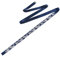 Disimlarl Cintura sottile da sposa con strass cintura da cerimonia nuziale abito da palcoscenico decorazione in vita, Nastro blu navy, Etichettalia unica