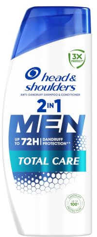 Head & Shoulders Men Ultra Total Care 2-in-1 Shampoo und Spülung, 250 ml | Head & Shoulders Men Ultra Total Care 2-in-1 Shampoo und Spülung, 250 ml
