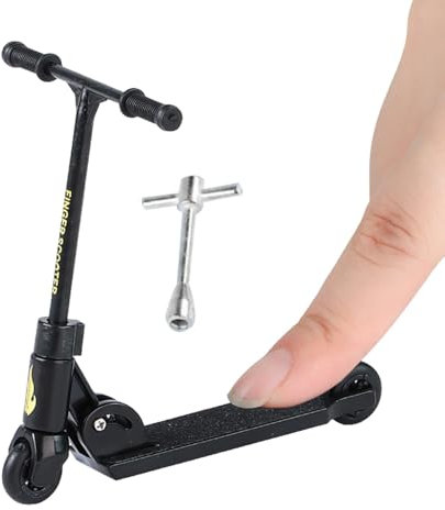 Generisch Kleine Roller-Finger, Roller-Fingerbrett - Skateboards Fingersport,Winziger Trick-Scooter, lustiges interaktives Fingertraining für Finger-Agilität, Kinderspielzeug