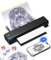 Phomemo M08F Impresora Tattoo Termocopiadora Impresora Tatuajes Termica Tattoo con 10pcs Termocopiadora Tatuaje Papel de Tatuaje Compatible con Teléfono Tablet PC para Artistas y Principiantes, Negro