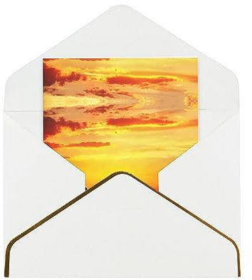 Weihnachtskarte mit Yoga-Meditationsdruck, Happy Holiday-Karte, einzelne unbedruckte Karte mit Umschlag, 11,4 x 15,7 cm