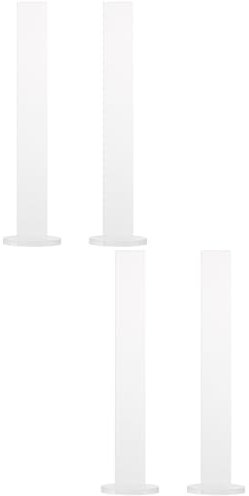 NUOBESTY Set Di 4 Eleganti Porta-nastro in Acrilico Per Dispenser Di Nastro Adesivo Per Casa E Ufficio