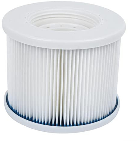 KONTONTY 1 Stück Filter Element Reinigung Poolfilterreiniger aufblasbarer Poolfilter Poolsieb Austausch der Filterpumpe Filterwechsel Weiß