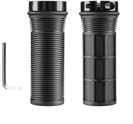 Empuñaduras de bicicleta para niños, empuñadura de goma de repuesto para bicicletas de 22,2 mm de diámetro, antideslizante, accesorios de bicicleta de montaña