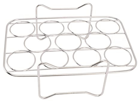 YWBL-WH Egg Steamer Rack Air Fryer Rack Accessory Instants Pot Steamer Stand for Breakfast Preparing Rice Cooker