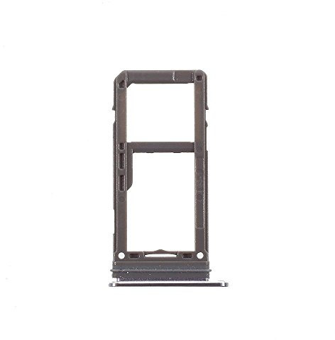Tray HOLDER Ersatz-Tablett für Schlitten Micro SD + Nano-Kartenhalter, dunkelgrau für Samsung Galaxy S8 G950 G950F S8 Plus + G955 G955F