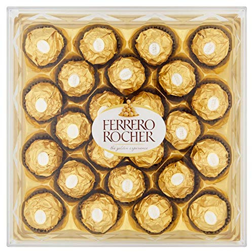 Ferrero Rocher Diamond T24 x 1 Kinderpartysüßigkeiten Schokolade