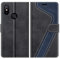 MOBESV Funda para Xiaomi Mi A2, Funda Libro Magnético Carcasa para Xiaomi Mi A2 Funda con Tapa, Negro