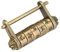 Betued Vintage Mini Vorhängeschloss, langlebige Retro Special Vintage Vorhängeschloss Haspel, Geschenkbox für Schmuckschatulle Schubladen Mini Schränke