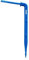Outils de système d'arrosage de jardinage 50 Pcs Flèche Dripper for 3/5 mm Tuyau Agriculture Système d'irrigation goutte à goutte en plastique bleu d'arrosage de démarrage Tuyau goutteur Ligne