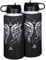 KittyliNO5 Trinkflasche Edelstahl Travel Mug Wikinger Schädel Totenkopf Odin Doppelwand Isolierung Becher Tassen mit Deckel Sportflasche Auslaufsicher Thermobecher White 1000ml(32oz)