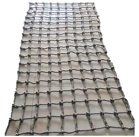FANFEIFEI Swingset Kletternetz für Kinder und Erwachsene, 8mm Seil, 10cm Netz, Cargo Net Armee Klettern Leiter groß Outdoor Indoor Physiical Training Klettern Netz Schutz Sicherheitsnetz