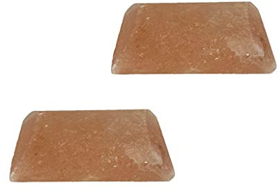 SudoreWell® Energie Salzkristall und Salzstein Seife Deo Kristall aus der Salt Range Pakistan - 2 Stück