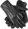 GSG SINCE 1998 Chromfrei Lederhandschuhe für Herren mit Futter Winterhandschuhe mit warmem Wollfutter Touchscreen Schaffellhandschuhe zum Autofahren Schwarz M