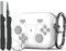 RFUNGUANGO Compatibile con Custodia AirPods Pro 2/1,Design Giocatore per Bambini Uomini e Donne, Custodia in Silicone Morbido Compatibile con cover airpods pro 2 (2023/2022/2019),Bianco