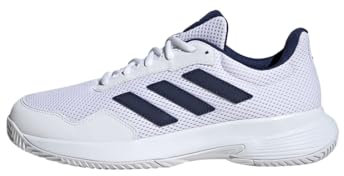 adidas Court Spec 2 Tennis Shoes, Scarpe Unisex-Adulto, Cloud White/Dark Blue/Cloud White, 40 EU