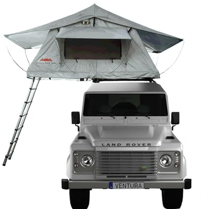 Ventura Deluxe 1.4 Roof Top Tent - Any Vehicle Roof Top Tent - All Weather Camping - Fast Set-Up Time