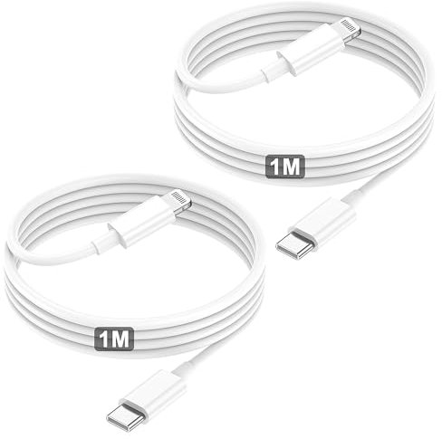 ZMHPJQ 1M iPhone USB C Charger Cable [MFI Certified] 2Pack Type C Fast Charging Cable to Lightning Fast Charger Cables for Apple iPhone14 13 12 Pro Max Mini/11/XS/X/8 Plus/2020 SE/iPad