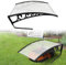 Hebitod Mähroboter Garage Dach Carport Überdachung für Mähroboter, Rasenmäher Rasenroboter Carport, Witterungsbeständig Mährobotergarage,Schutz vor Regen, UV-Strahlen|106 x 87 x 50 cm|Transparent