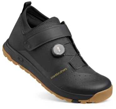 Crankbrothers Unisex Stamp Trail Fahrradschuh, Schwarz Gold, 42 EU