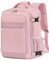 KLOSTAIN Sac à Dos Voyage Cabine Avion 45x36x20 pour Easyjet 30L Bagage Cabine Grande sous Siège Bagage à Main Homme Femme Sac à Dos pour Ordinateur Portable 15.6 Pouces Couleur Rose