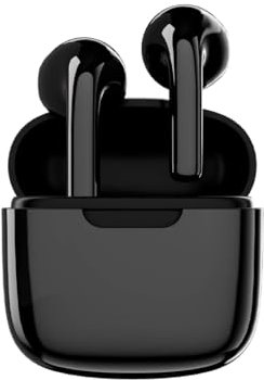 KP TECHNOLOGY Wireless Bluetooth Earbuds for Samsung Galaxy Z Flip 6 / Galaxy Z Fold 6 5G - In-Ear Headphones with 3D Stereo Audio, Touch Control and Bluetooth 5.3 Earphones (BLACK)