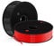 0.82 mm² Electrical Wire-XINWANG 18 Gauge Copper-Clad Aluminum Wire (98.5ft Black/Red)- High Conductivity, PVC Insulated, 300V/600V, Ideal for Home, Automotive, Commercial, and DIY Projects