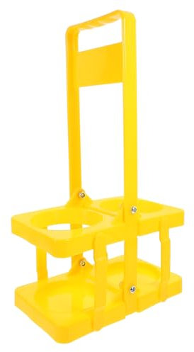Zerodeko Portabotellas Plegable para Cerveza Portabotellas Portátil para 2 Botellas De Cerveza Asa Cómoda De Sujetar Ahorra Espacio para Bar Hotel Y Hogar con Excelente Mano De Obra