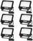 Aigostar LED Strahler Außen Innen 30W 2450LM Kaltweiss 6500K Scheinwerfer IP65 Wasserdicht LED Außenstrahler für Hell Garten Garage Sportplatz Hof Fluter. 6 pcs