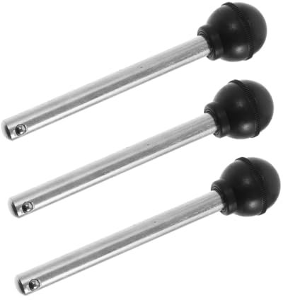 FOYTOKI 3Pcs Durable Weight Stack Pins for Gym Equipment Fit for Fitness Machines Quick Installation Compatible with Weight Benches and Cable Machines Construction