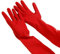 ESHOO Reusable Latex Rubber Gloves Household Laundry Dishwashing Waterproof Long Sleeve Gloves (1 pair)