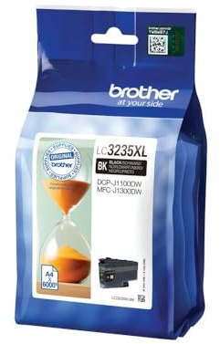 Brother LC3235XLBK passend für MFCJ1300DW Tinte schwarz 6000 Seiten, L