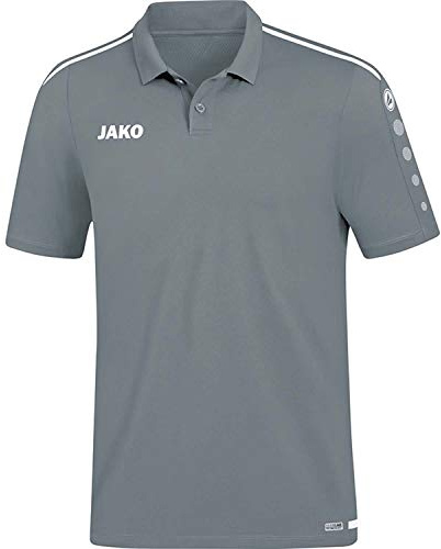 JAKO Herren Polo Striker 2.0, chili rot/weiß, 3XL, 6319