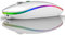 Uiosmuph G12 Mouse Wireless, 2,4 GHz con Ricevitore USB Mouse Senza Fili, DPI Regolabile LED Mouse Wireless for Mac/PC/Laptop/iPad - Bianco