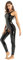 iEFiEL Damen Jumpsuit Einteiler Lange Hose Overall Glänzend Body Bodysuit eng sexy Kostüm Catsuit mit Reisverschluss Dessous Unterwäsche Schwarz L