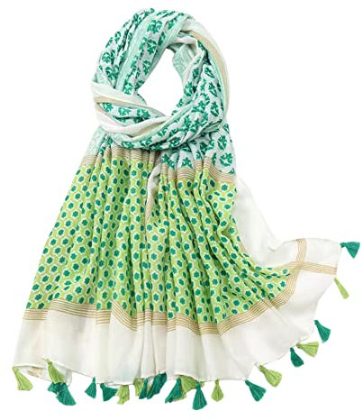Ecroon Schal Elegant Damen Scarf Bandana Warmer Leicht Schals Tücher Stolen für den Winter Mädchen Geschenk