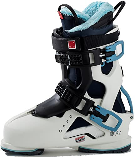 DAHU Ecorce 01 C W90 Skischuhe (270/275 EU 43, Quarz-White-Blue)