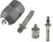 CHANCS 1/2-20UNF 2.0mm-13mm schlüsselloses Bohrfutter SDS Power Hammer Bohrerzubehör Rundschaft SDS Power Hammer Vierkantschaft 1/2 Vierkant-Innensechskant Adapter für Akku-Schlagbohrschrauber