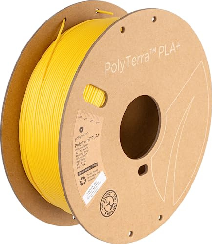Polymaker PolyTerra PLA+ - 1.75mm - 1kg - Gelb
