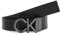 Calvin Klein Herren Gürtel Ck Metal Bombe PB 3.5 cm Ledergürtel, Schwarz (Ck Black /Dk Brown), 105 cm