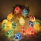 KALAHOL Easter Egg Decorations, Easter Fairy Lights with 10 Colourful Eggs, Powered by Battery, for Kids, Easter Decorations for Party Home Decor (7FT)