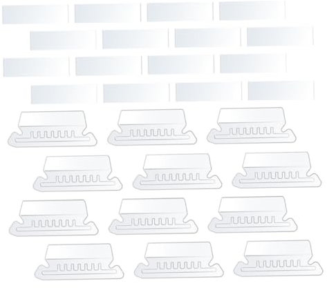 DIKACA 100stücke Hängende Ordner-tabs Mit Einlagen Abnehmbare Trennblätter Für Aktenordner Pvc-material Zum Organisieren Und Kennzeichnen Von Dokumenten