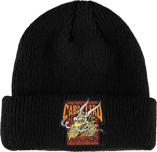 Powell Peralta Steve Caballero Street Dragon Beanie schwarz, Schwarz, Einheitsgröße