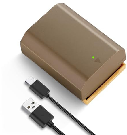 NEEWER NP-FZ100 Ersatz Akku 2400mAh Battery, Typ C 2,5S schnelles Laden, wiederaufladbar Kamera Akku für Sony FX3 FX30 ZV-E1 A1 A6600 A6700 A7III A7IV A7C A7CII A7CR A7RIII A7RIV A7RV A7SIII A9 A9II