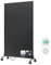 BR Bringer Infrarotheizung Standgerät - 600 Watt - Energiesparend - Mobile Elektroheizung mit Standfüßen auf Rollen, Steck-Thermostat - 5 Jahre Garantie, TÜV - Deutsche Qualitätsmarke (schwarz)