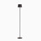 Wilmà Floor Piantana Lampada da Terra Senza Fili Led Ricaricabile Touch Control, Altezza Modulare 90/125 cm con Base Antiribaltamento, Impermeabile IP54, Ideale per Zona Living e Giardino (Nero)
